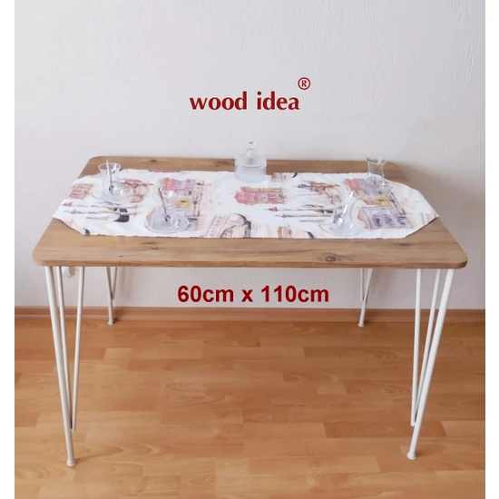 Wood Idea 60 x 110 Mutfak Masası...yemek Masası...çalışma Masası