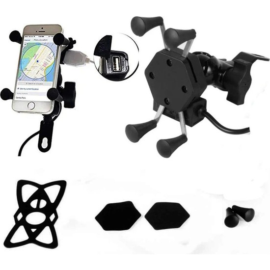 Motoanl Motosiklet Telefon Tutucu Scooter Unıversal Metal Fiyatı