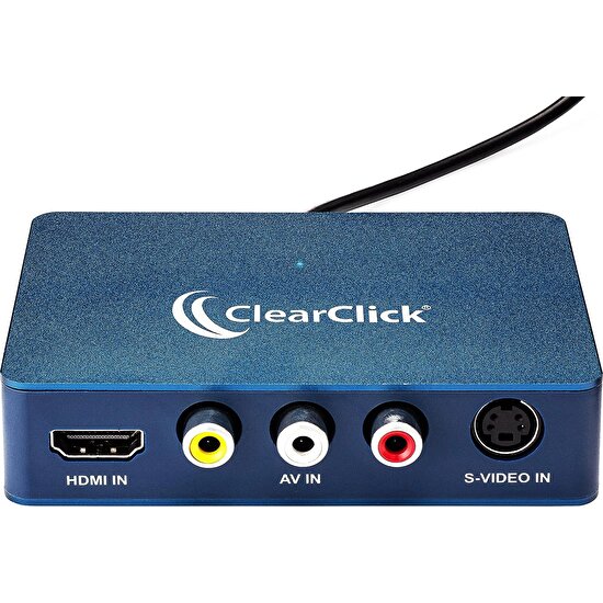 Clearclick Videodan Usb'ye 1080P USB Ses, Video Yakalama ve Canlı Akış Cihazı