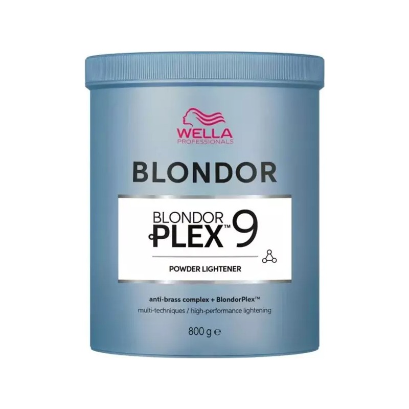 Wella Blondor Plex Toz Açıcı 800 Gr Düz Form ile 9 Ton Renk Açma ve Saç Bakım Etkisi