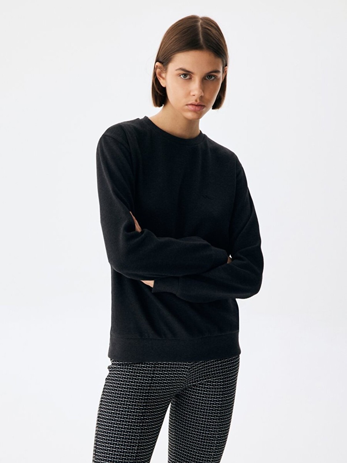 LTB Siyah Sweatshirt görsel 2