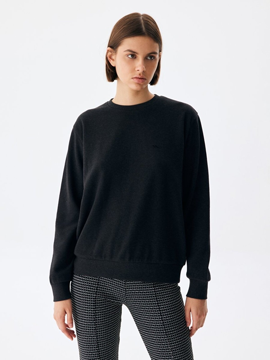 LTB Siyah Sweatshirt görsel 3