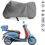 Teksin Arora Ar 50 Cappuccino Su Geçirmez Motosiklet Brandası 4 Mevsim Su Geçirmez Motor Brandası UV Koruma Özellikli