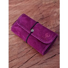 Tütün Kesesi Cüzdan Tütünlük Gerçek Süet Deri 13CM 19CM - 7cm 13CM