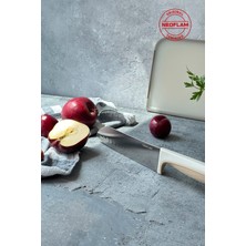 Neoflam Fika Microban Santoku Bıçağı 18 cm Bej D-NEOFSK018