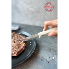 Neoflam Fika Microban Steak Bıçağı Bej D-NEOFEK011