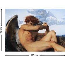 Vagonik Alexandre Cabanel - Fallen Angel Duvar Örtüsü Halısı