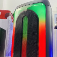 Kimiso QS-2415 Bluetooth Hoparlör Canlı Ses Güzel LED Tasarım Hoparlör