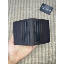 SANAT LEATHER SL-06390  Çıtçıtlı Para Koyma Bölmeli Şık Erkek Cüzdanı & Kartlığı Sanat Leather