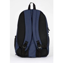 Bagorama Skool Unisex Kumaş Su Geçirmez Günlük ve Okul Sırt Çantası - Lacivert