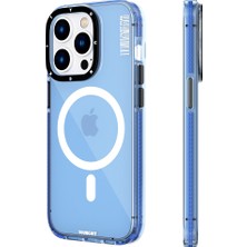 YoungKit iPhone 14 Pro Uyumlu Kılıf Magsafe Kablosuz Şarj Özellikli Youngkit Crystal Color Serisi Kapak