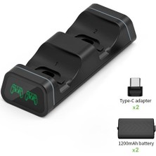 Comse Xbox Series S x   Dock Wireless Controller Şarj Istasyonu Göstergeli 1200 Mah