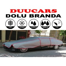 Duucars 3 Katlı 5.00 mt Duucars Dolu Darbe & Güneş Koruyucu Özel Branda