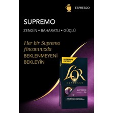 L'or - Supremo - Intensity 10 - Nespresso Uyumlu Kapsül Kahve Fırsat Paketi 10 x 3 Paket (30 Adet)