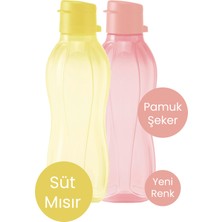 Tupperware Eco Şişe 2li 500 ml Pamuk Şeker ve Süt Mısır