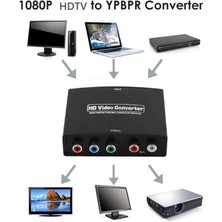 HDMI to Component Y.Pb.Pr (RGB) + Ses R/L dönüştürücü