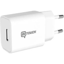 Intouch Smarty Mini 2.1 A USB Şarj Adaptörü Tüm Cihazlara Uyumlu