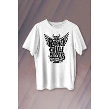 Kendim Seçtim Red Hot Rhcp Rock Müzik Music Baskılı Tişört Unisex T-Shirt