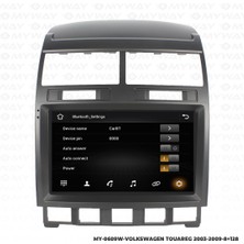 Myway Volkswagen Touareg Android 12 Multimedya Carplay 4gb RAM+64GB HDD 2003-2009 Navigasyon Ekran