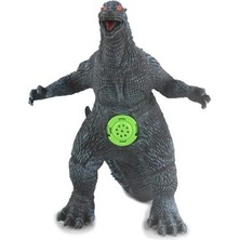 14,9CMX20,1CM Godzilla Dinozor Aksiyon Figürü Yumuşak Dokunuşlu Vinil Plastik Çocuk (Sesli Mavi)