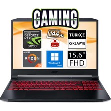 Acer Nitro 5 AN515-45-R0QD NH.QBAEY.006A5 Ryzen5 5600H 32GB 512SSD RTX3050 15.6" Fullhd W11H Taşınabilir Bilgisayar