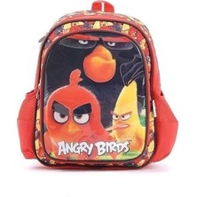 New Ay-Er Lisanslı Angry Birds Ilkokul-Ortaokul Çantası (Okul Çantası)