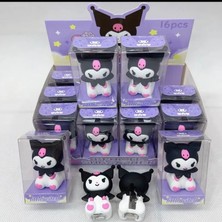 Piraye Gift Hello Kitty Kuromi 2 Li Silgi Kalem Traş  Set