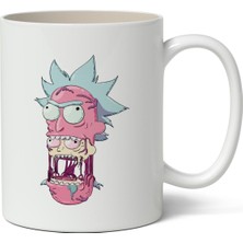 Anime Marketi Rick And Morty Baskılı Kişiye Özel Kupa Bardak