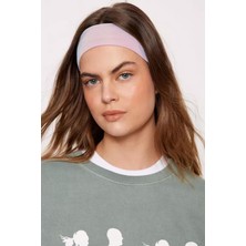 New Obsessions Jersey Saç Bandı Elastik Penye Sporcu Saç Bandı Yoga Bandı