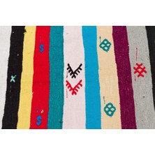 Sempati Halı El Dokuma Sanatının Geleneksel Çizgileriyle Vintage Halı 197 x 330 cm 10034