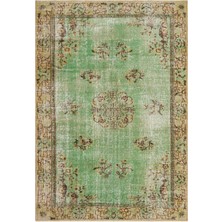Sempati Halı Vintage Yün El Dokuma Halı 162 x 229 cm 10120