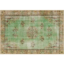 Sempati Halı Vintage Yün El Dokuma Halı 162 x 229 cm 10120