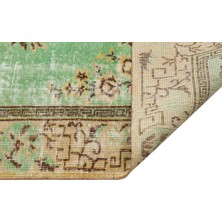 Sempati Halı Vintage Yün El Dokuma Halı 162 x 229 cm 10120