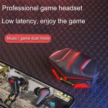 Ms Tech LED Işıklı Kulakiçi Kablosuz Bluetooth Metal Kasa Gaming Oyuncu Kulaklık K98