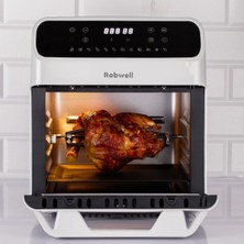 Robx Robwell AS29 12LT Air Fryer 12 Ön Programlı Çok Amaçlı Yağsız Hava Fritözü ( Robx Türkiye Garanntili)