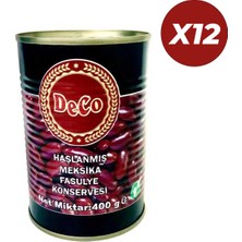 Deco Meksika Fasulyesi 400 gr 12 Adet (1 Koli)