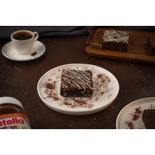 Cake Yard 3 Lü Beyaz Çikolatalı Brownie Kutu