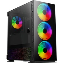 Rogame Intel I3 13100F 16GB 1tb M2 8gb RTX3050 Çift 24" Mon. (Gaming Set)