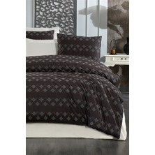 Evlen Home Collection Nakışlı Pamuk Lüks Kalite Nevresim Takımı Çift Kişilik Ospina 6 Parça Çeyizlik Set