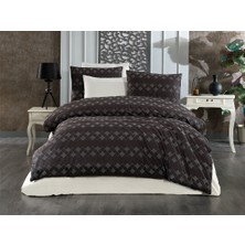 Evlen Home Collection Nakışlı Pamuk Lüks Kalite Nevresim Takımı Çift Kişilik Ospina 6 Parça Çeyizlik Set