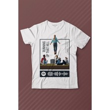 Kendim Seçtim Stranger Things  Sezon 4 Baskılı Running Up That Hill Tişört Çocuk T-Shirt