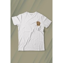 Kendim Seçtim Bebek Groot Marvel Galaksinin Koruyucuları Cep Baskılı Tişört Çocuk T-Shirt