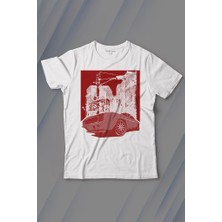 Kendim Seçtim Klasik Araba Retro Vintage Classic Car Motor Baskılı Tişört Çocuk T-Shirt