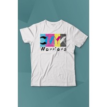 Kendim Seçtim Grafiker Cmyk Savaşçısı Warrior Tasarımcı Baskılı Tişört Çocuk T-Shirt