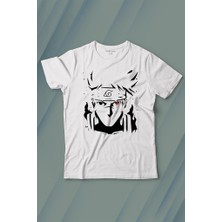 Kendim Seçtim Naruto Kakashi Anime Dizi Baskılı Tişört Çocuk T-Shirt