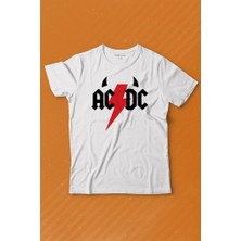 Kendim Seçtim Ac Dc Alternatif Doğru Akım Music Devil Baskılı Tişört Çocuk T-Shirt