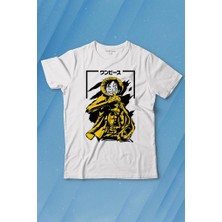 Kendim Seçtim One Piece Anime Dizi Japonca Japanese Wear Baskılı Tişört Çocuk T-Shirt