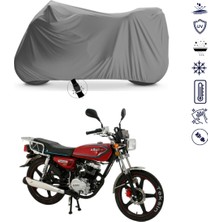 Teksin Abush Cga 125I Çantalı Motosiklet Brandası 4 Mevsim Su Geçirmez Motor Brandası
