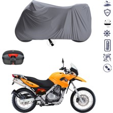 Teksin Bmw F 650 Gs Çantalı Motosiklet Brandası 4 Mevsim Su Geçirmez Motor Brandası