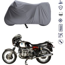 Teksin Bmw R90 S Çantalı Motosiklet Brandası 4 Mevsim Su Geçirmez Motor Brandası